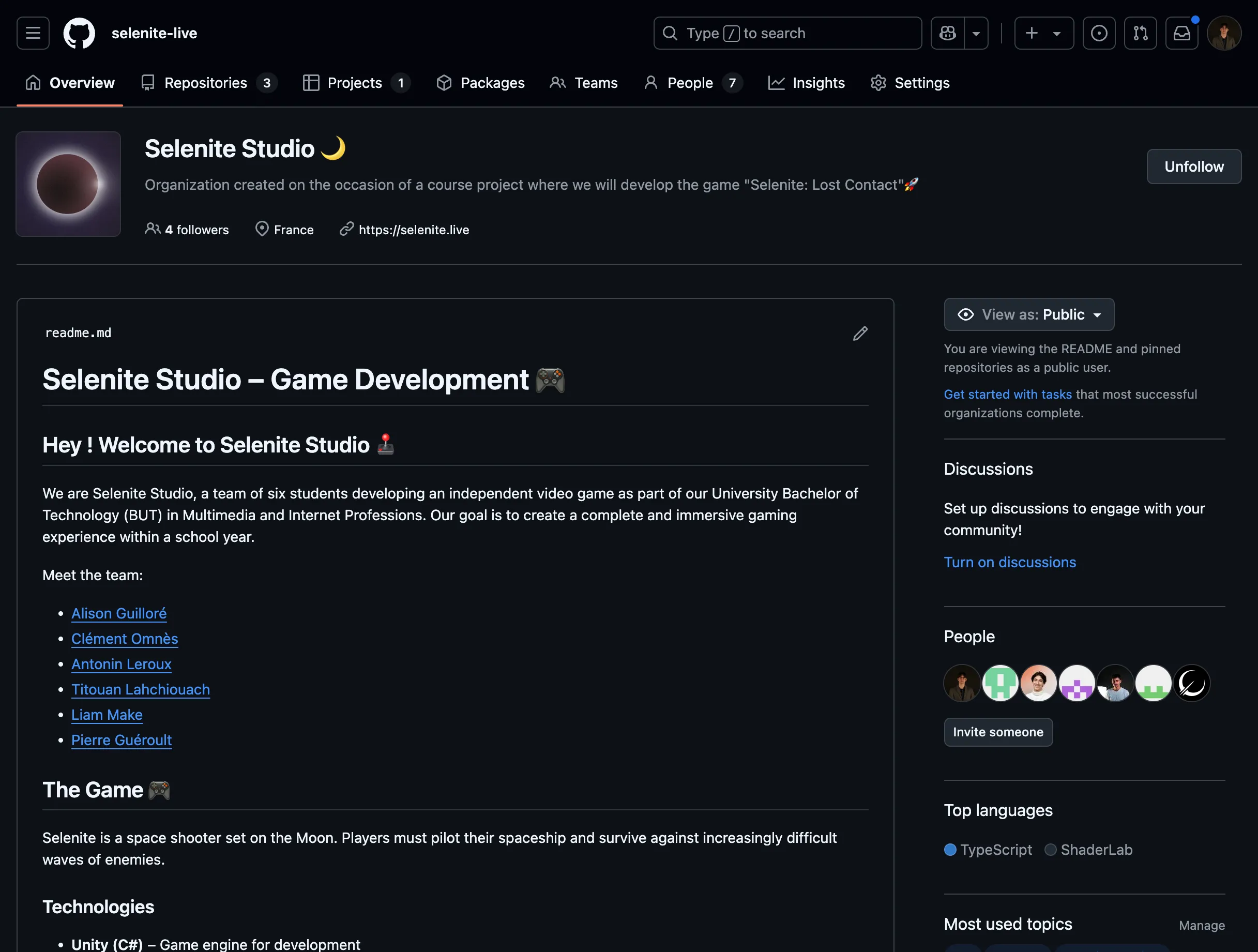 Selenite GitHub Organization